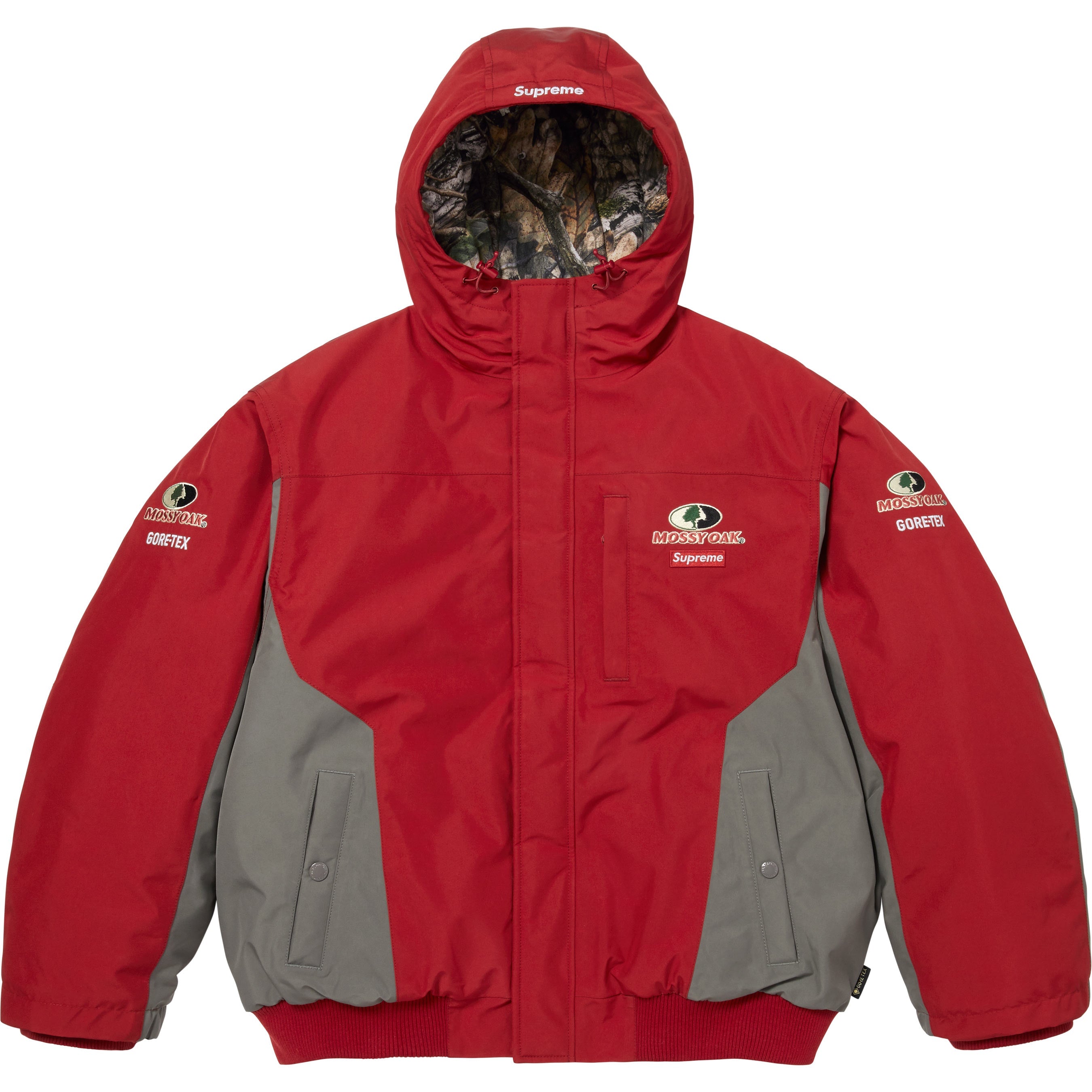 Supreme GORE-TEX Mossy Oak® Jacket Red