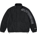 Supreme Spellout Embroidered Polartec® Jacket Black