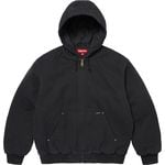 Supreme Supreme/The Misfits® Hooded Work Jacket Black