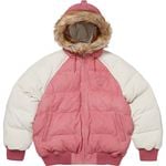 Supreme Supreme®/Timberland® Suede Puffer Jacket Pink