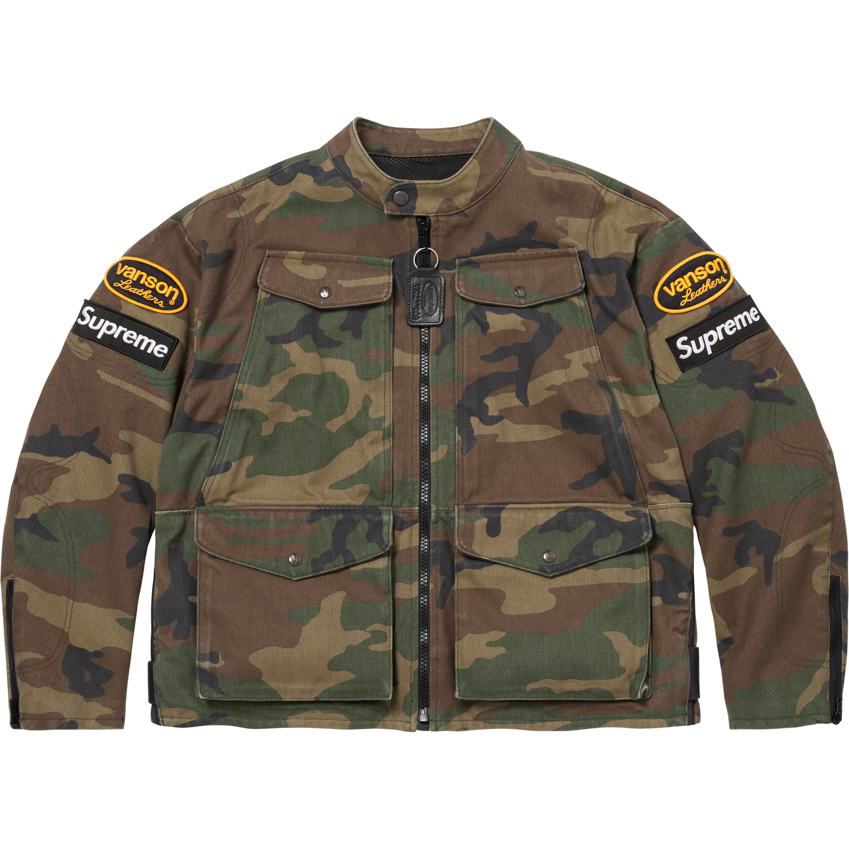Supreme Supreme®/Vanson Leathers® Cordura® Jacket Woodland Camo