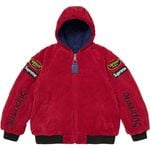 Supreme Supreme®/Vanson Leathers® Reversible Quilted Hooded Jacket Navy