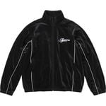 Supreme Velour Mesh Track Jacket Black