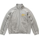 Supreme Velour Mesh Track Jacket Silver