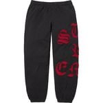 Supreme Cut Out Sweatpant Black