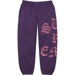Supreme Cut Out Sweatpant Dark Purple