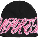 Supreme New Era® Cursive Beanie Black