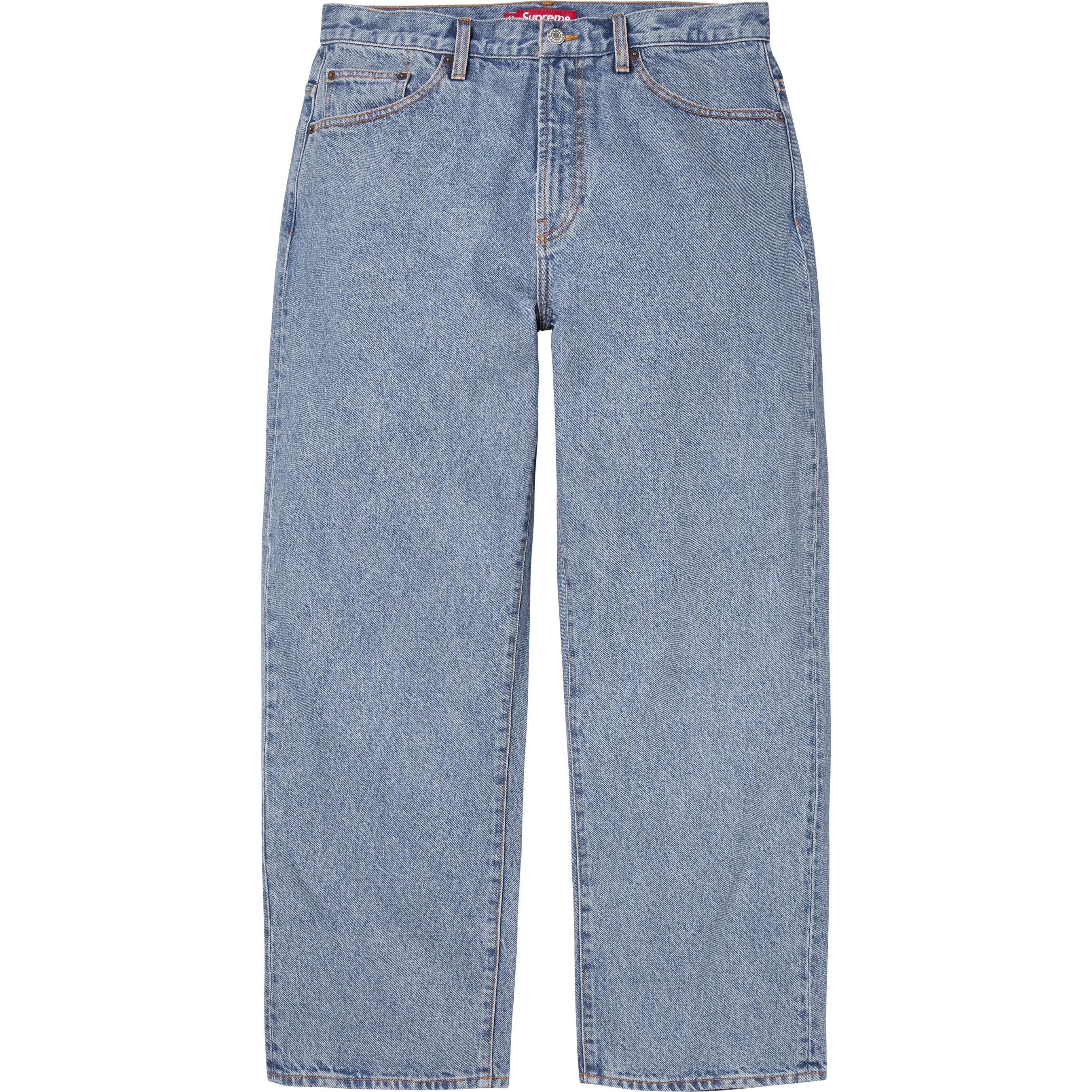 Supreme Baggy Jean Washed Indigo