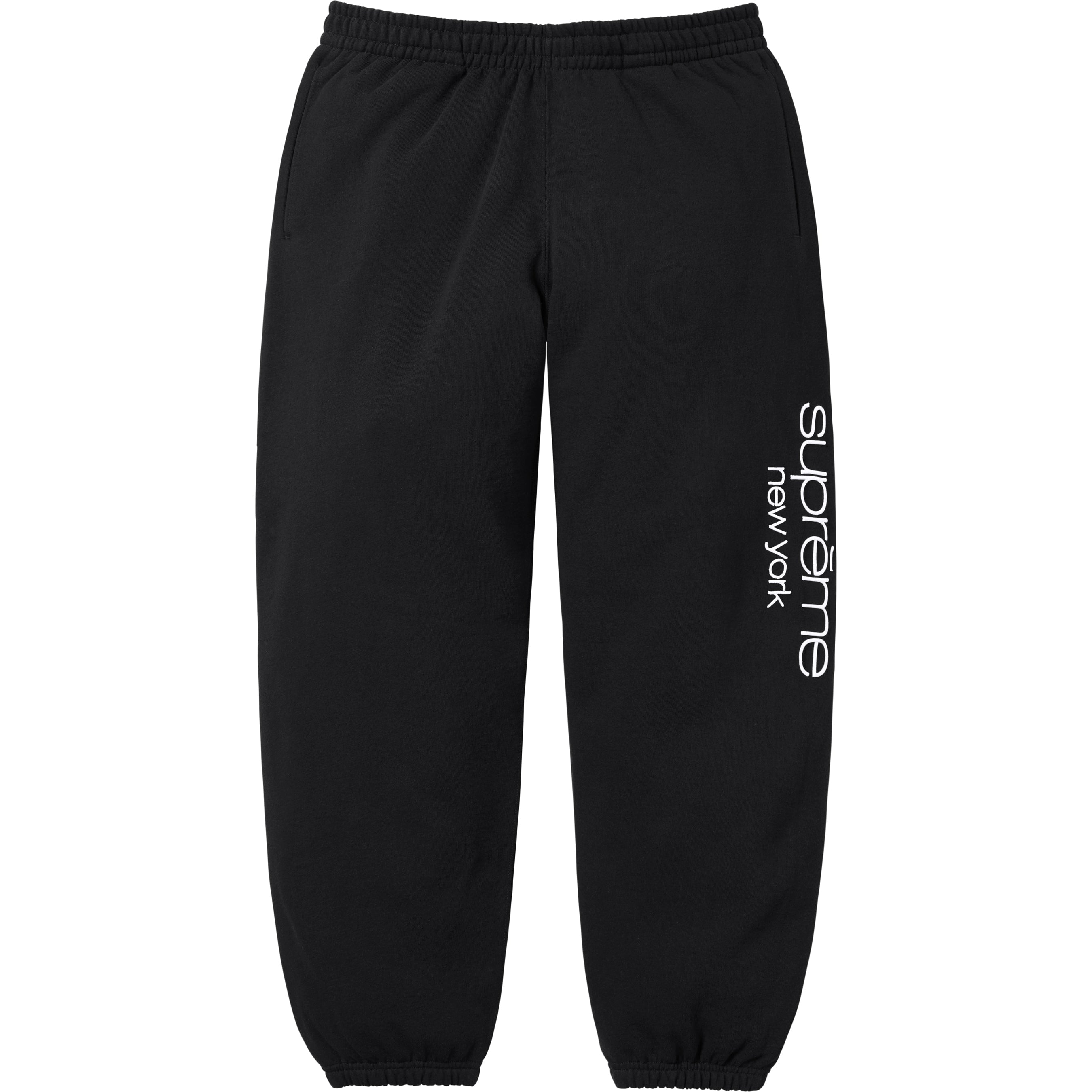 Supreme Classic Logo Sweatpant Black