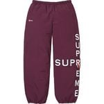 Supreme Cross Track Pant Plum