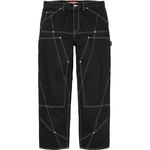 Supreme Paneled Double Knee Painter Pant Black