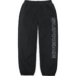 Supreme Spellout Embroidered Polartec® Pant Black