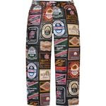 Supreme Supreme®/Martine Rose® Patchwork Labels Leather 5-Pocket Jean Multicolor
