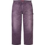 Supreme Worn Double Knee Painter Pant Purple