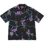 Supreme AOI Lilies S/S Shirt Black