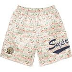 Supreme Floral Jacquard Short White