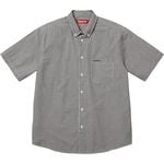 Supreme Gingham S/S Shirt Black