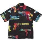 Supreme Guns Silk S/S Shirt Black