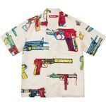 Supreme Guns Silk S/S Shirt Stone