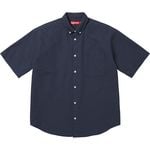 Supreme Loose Fit Oxford S/S Shirt Navy