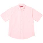 Supreme Loose Fit Oxford S/S Shirt Pink