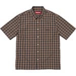 Supreme Mini Plaid S/S Shirt Navy