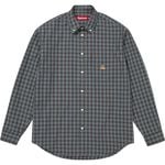 Supreme Mini Plaid Shirt Brown