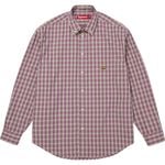 Supreme Mini Plaid Shirt Pink