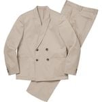 Supreme Sea Island Cotton Suit Stone
