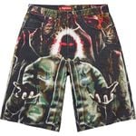 Supreme Shadows Baggy Denim Short Multicolor