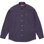 Supreme Stripe Shirt Purple
