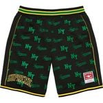 Supreme Supreme®/Mitchell & Ness® Monogram Basketball Short Black