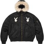 Supreme Supreme®/Playboy® Hooded MA-1 Black