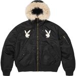 Supreme Supreme®/Playboy® Hooded MA-1 Black
