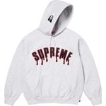 Supreme Ghostface® Arc Hooded Sweatshirt Ash Grey