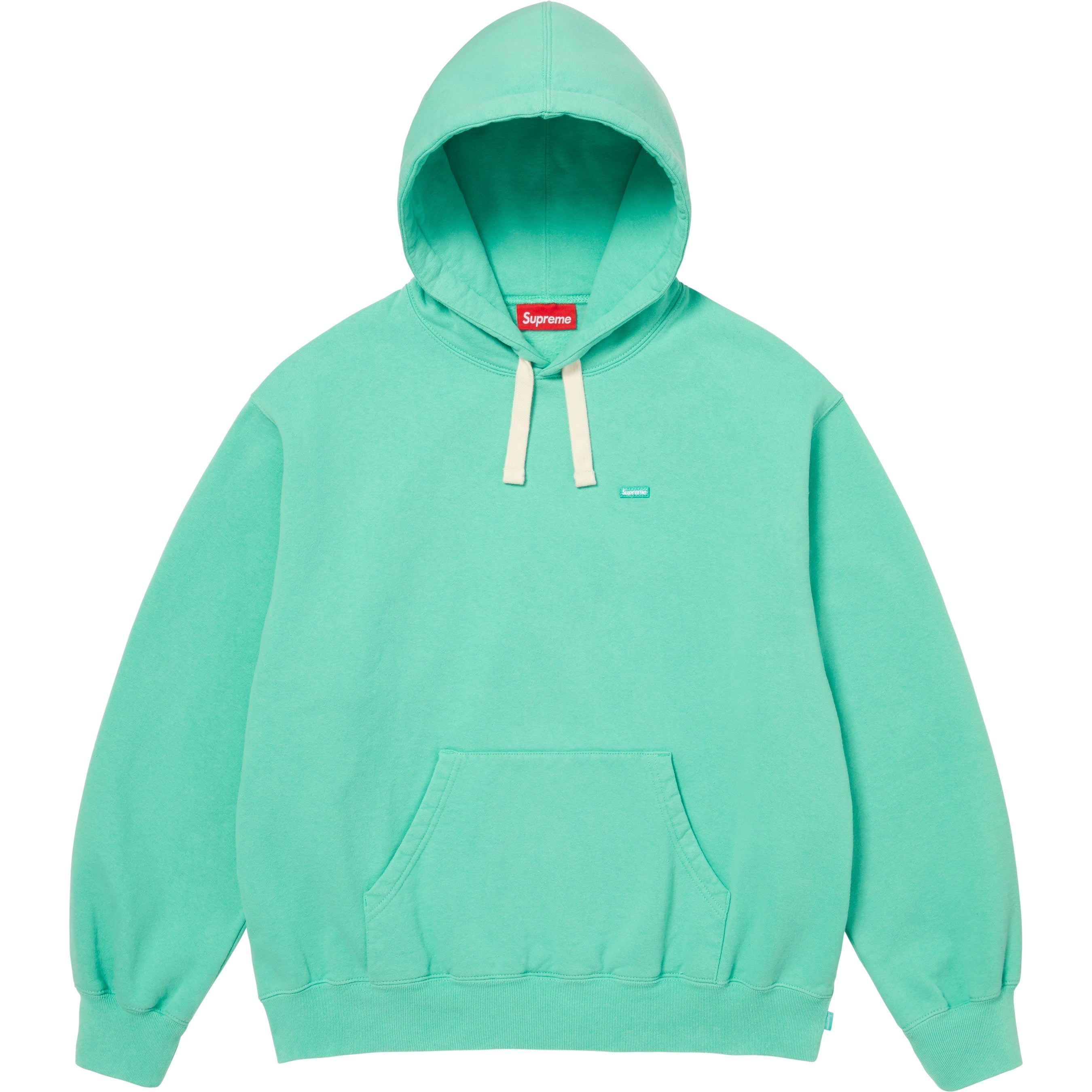 Supreme Small Box Drawcord Hooded Sweatshirt Mint