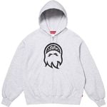 Supreme Supreme®/Spitfire® Zip Up Hooded Sweatshirt Ash Grey