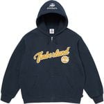 Supreme Supreme®/Timberland® Thermal Lined Zip Up Hooded Sweatshirt Navy