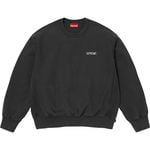 Washed Crewneck Black