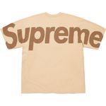 Supreme Checkerboard Intarsia S/S Top Light Tan