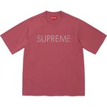 Supreme Hearts Studded S/S Top Dusty Rose