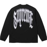 Supreme Intarsia L/S Top Black