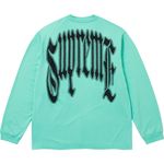 Supreme Intarsia L/S Top Teal