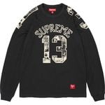 Supreme Paneled Raglan L/S Top Black