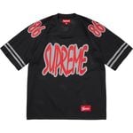 Supreme Reflective Football Jersey Black