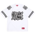 Supreme Reflective Football Jersey White