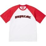 Supreme Rhinestone Raglan S/S Top White