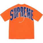 Supreme Rhinestone Script S/S Top Orange