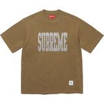 Supreme Stretch Appliqué S/S Top Olive Brown