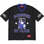 Supreme Supreme/DJ Screw Football Jersey Black